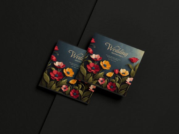 Download Wedding Invitation Greeting Cards 04 - Premium Resources