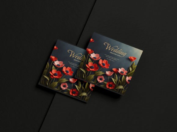 Download Wedding Invitation Greeting Cards 05 - Premium Resources
