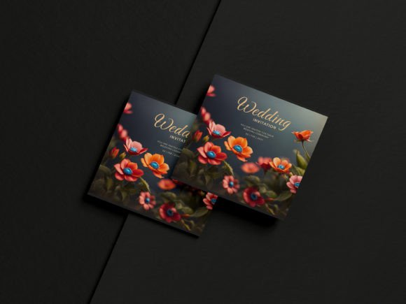 Download Wedding Invitation Greeting Cards 09 - Premium Resources